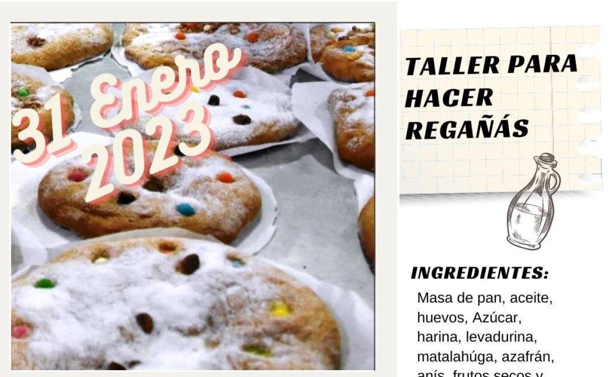 La Universidad Popular organiza un año más el taller de elaboración de Regañás