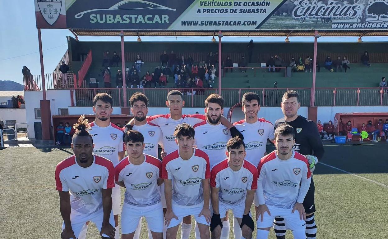 Once inicial del CD Castuera-Subastacar. 