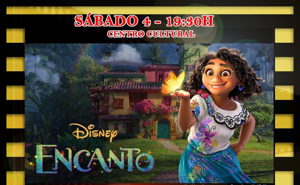 Cartelera de la película. 
