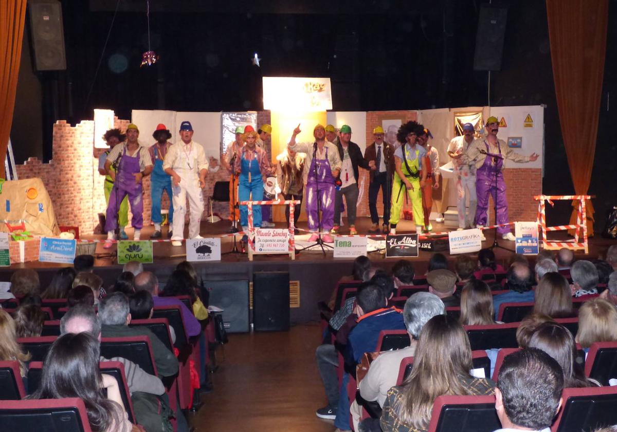 Imagen de archivo del concurso de Murgas y Chirigotas.
