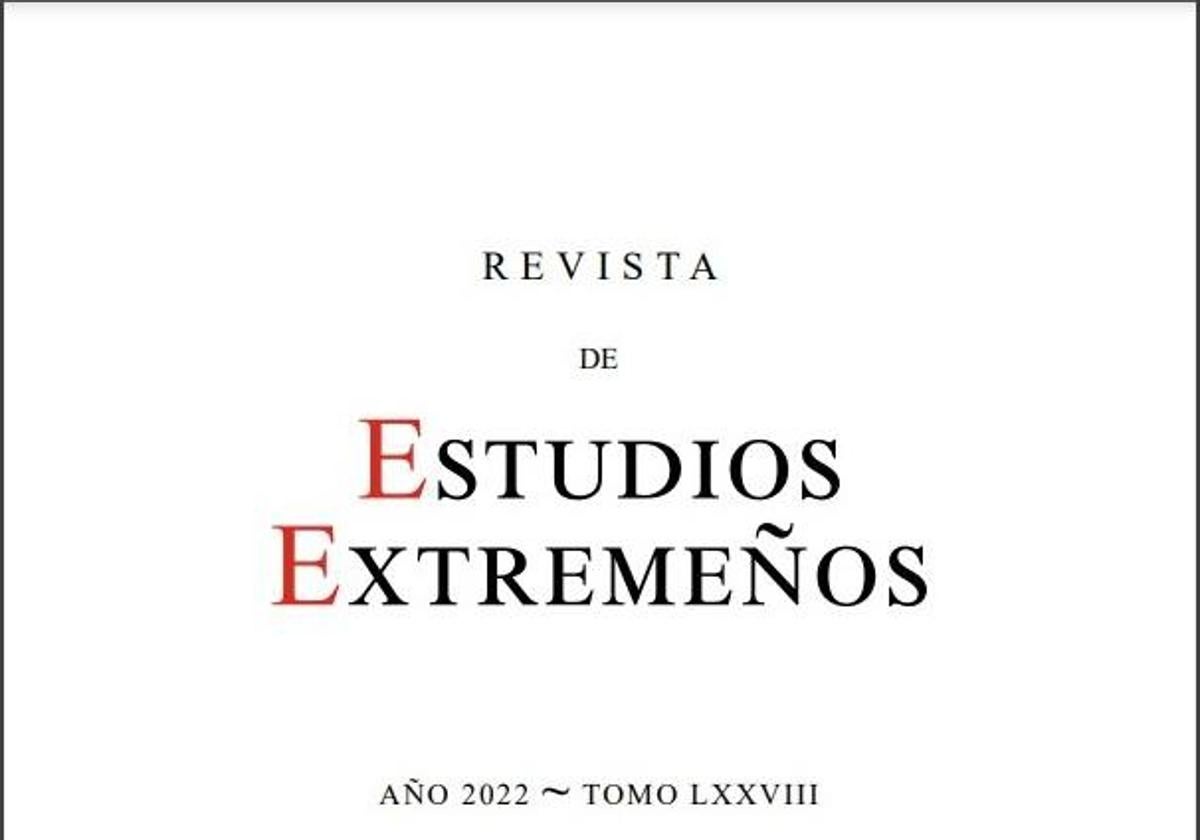 Diputación comienza la distribución del tomo LXXVIII de la Revista de Estudios Extremeños