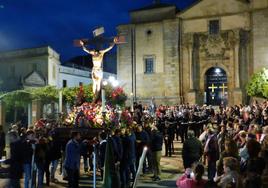 Salida del Cristo de la Victoria.