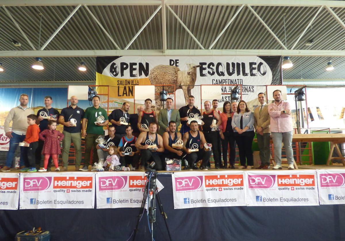 El esquilador de Escocia, Gavin Mutch, se proclamó campeón del XIV Open de esquileo de Extremadura