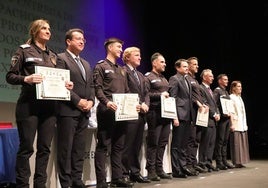 Acto de entrega de diplomas.