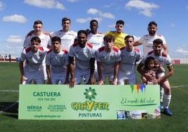 Once inicial del CD Castuera-Subastacar.