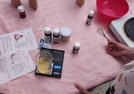 Taller-laboratorio de cosmética natural.