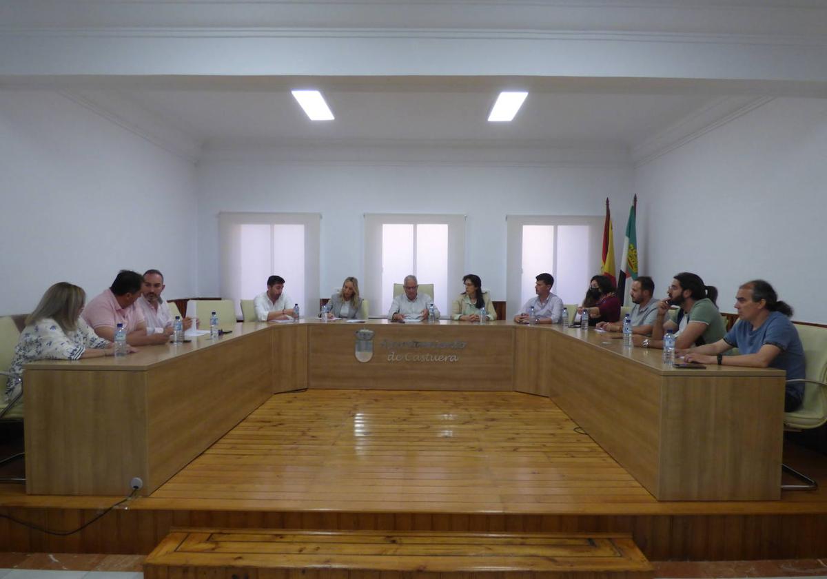Imagen de la sesión del pleno del psado viernes.