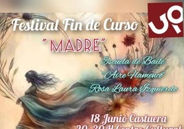 La Escuela de Baile 'Aire Flamenco' presentará el espectáculo «Madre» en el festival fin de curso