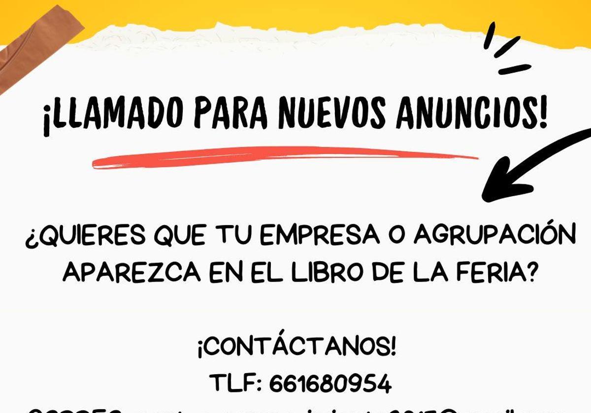 Ampliación del plazo para reservar espacios de publicidad en la revista de feria