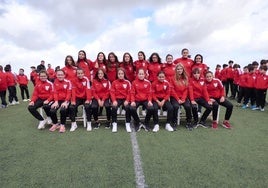Plantilla del CD Castuera Femenino de la pasada temporada.