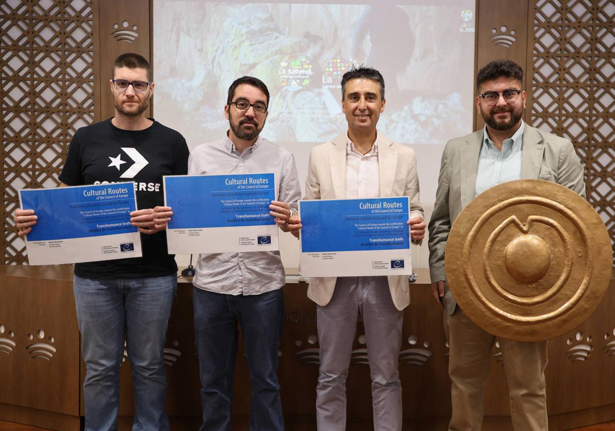 Presentación en la Diputación de Badajoz.