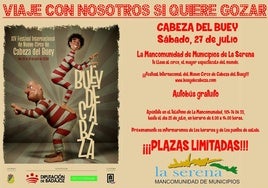 Mancomunidad organiza un viaje para asistir gratis al Festival de Circo de Cabeza del Buey