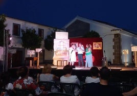 La representación se llevó a cabo en la Plaza de San Juan.