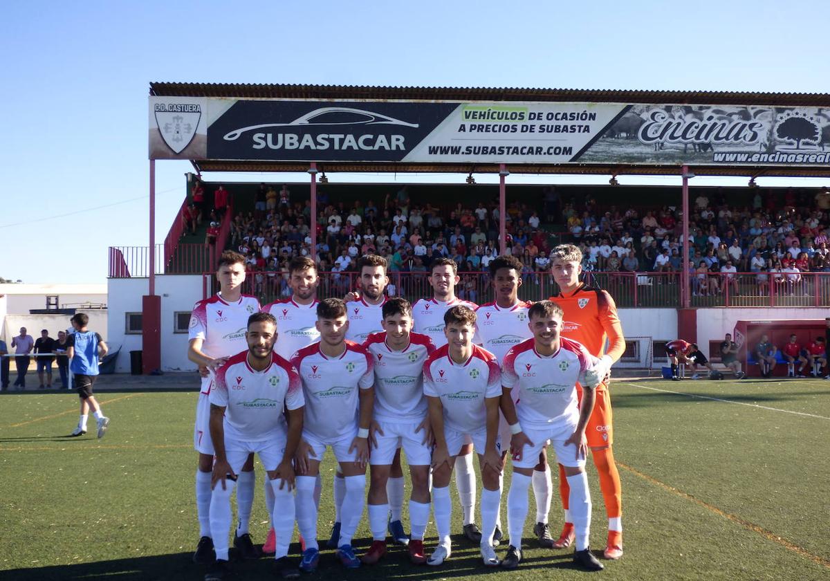 Once inicial del CD Castuera-Subastacar.