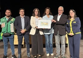 Presentación del cupón en el Centro Cultural de Castuera.