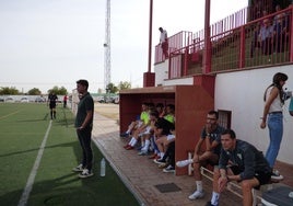 Banquillo del CD Castuera (archivo)
