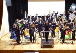 Imagen de archivo de la Banda Municipal de Música de Castuera.
