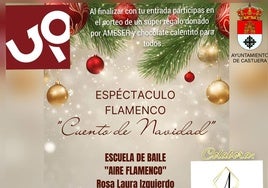 La Escuela de Baile 'Aire Flamenco' presenta mañana lunes el espectáculo «Cuento de Navidad»