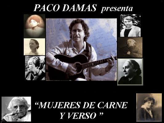 El auditorio del Centro Cultural acoge este viernes, 18 de marzo, el concierto del cantautor Paco Damas ‘Mujeres de carne y verso’
