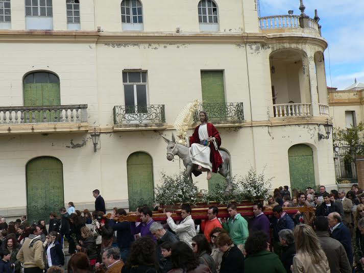 La Borriquita inicia este Domingo de Ramos el ciclo de procesiones de la Semana Santa 2016 de Castuera