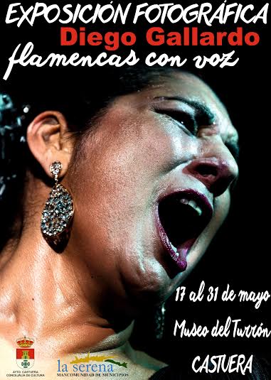 El Museo del Turrón acoge la exposición ‘Flamencas con voz’ del fotógrafo flamenco extremeño Diego Gallardo
