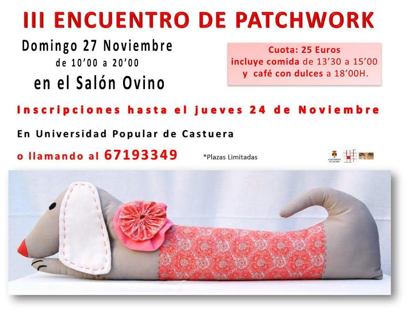 La Universidad Popular organiza el III Encuentro de Patchwork