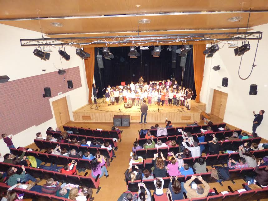 Concierto de la Escuela de Música ayer en honor a su patrona Santa Cecilia.