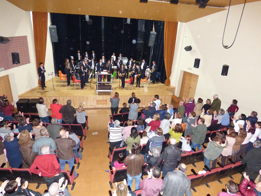 Concierto de la Banda Muncipal en honor a Santa Cecilia.
