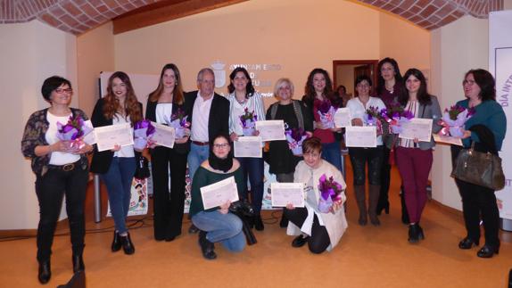 Las mujeres premiadas 