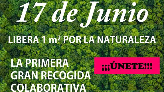 El Ayuntamiento de Castuera se suma a la primera gran recogida de basura colaborativa 'Liberar 1m2 por la naturaleza'