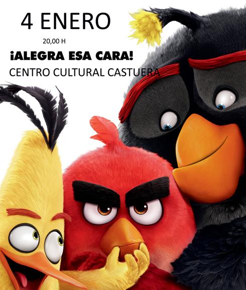 La película 'Angry birds' se proyecta hoy en el centro cultural