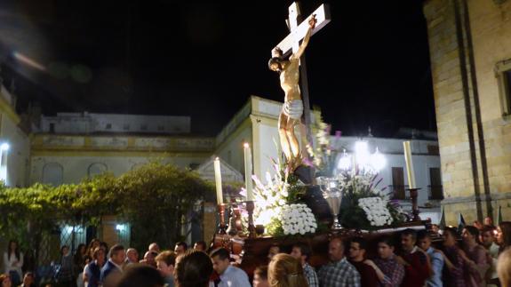 El Santísimo Cristo de la Victoria inicia las procesiones de Semana Santa