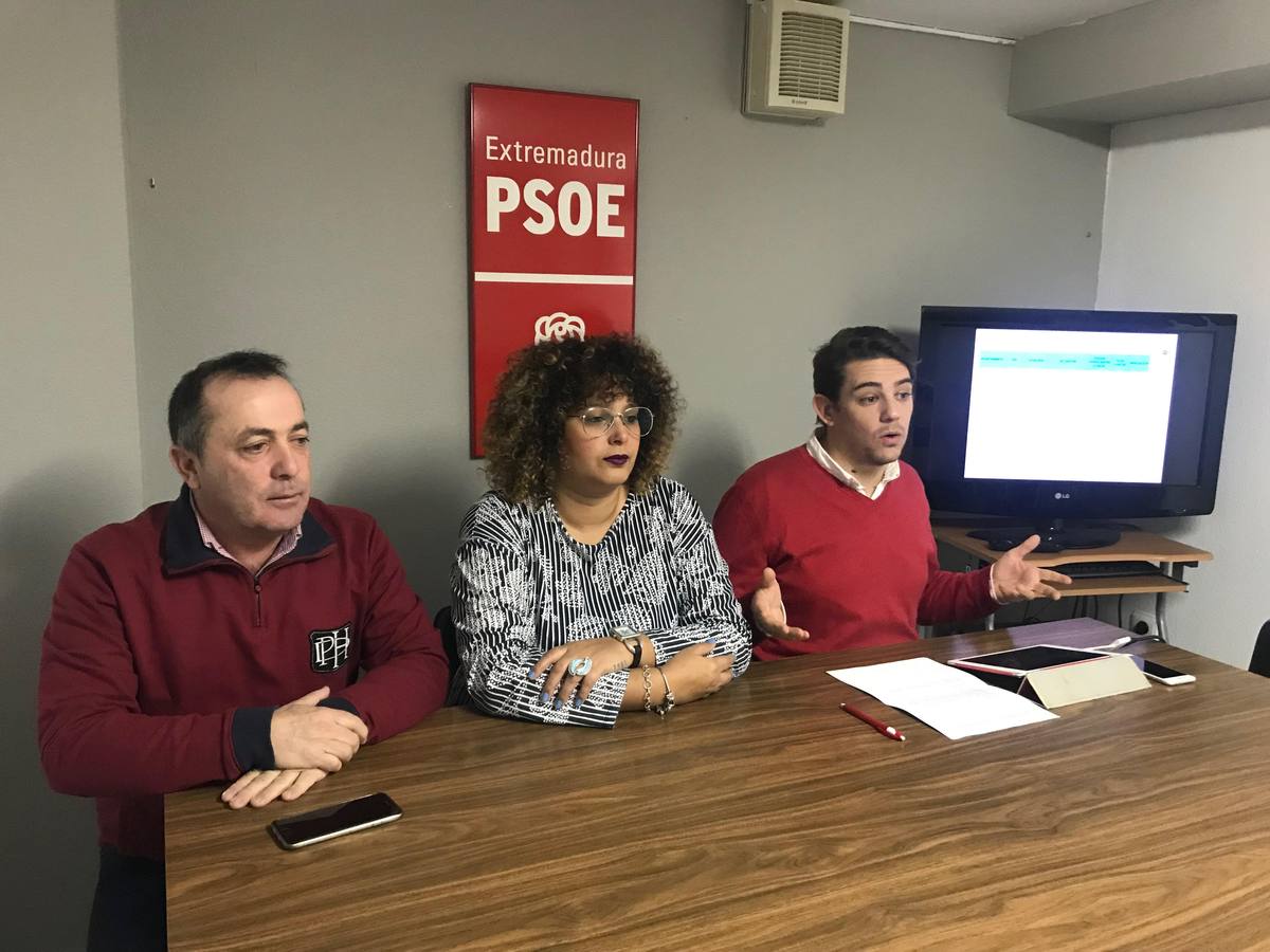 Jesé María Rivas, Mariola Torres y Héctor Lisero