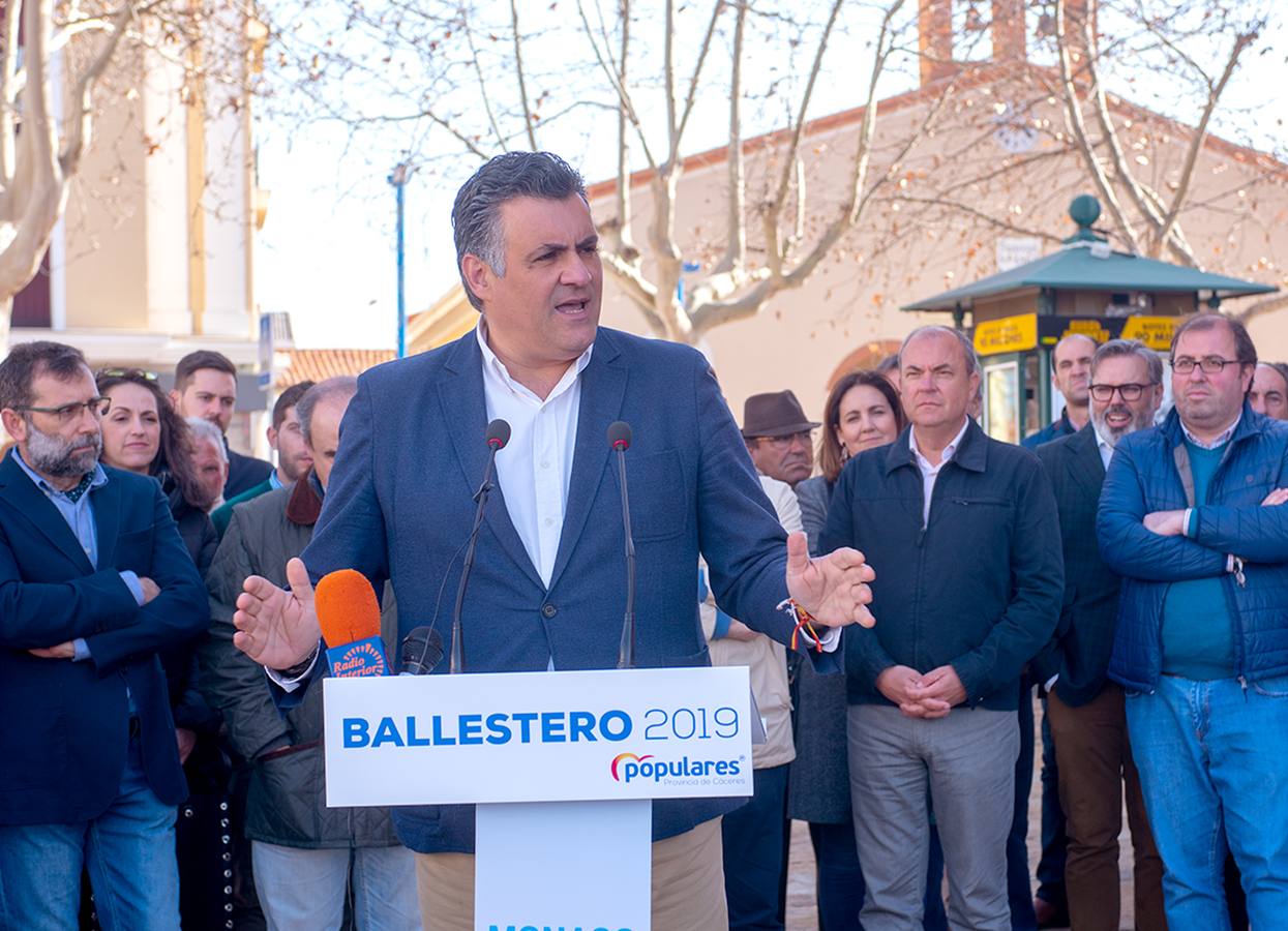 José Manuel García Ballestero en su presentación