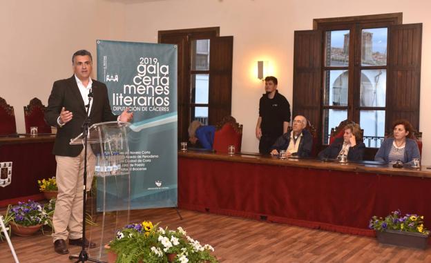 Intervención del alcalde en el Premio de Cuentos 'Ciudad de Coria'