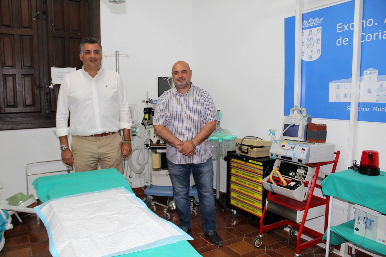 El alcalde de Coria y el doctor Iglesias