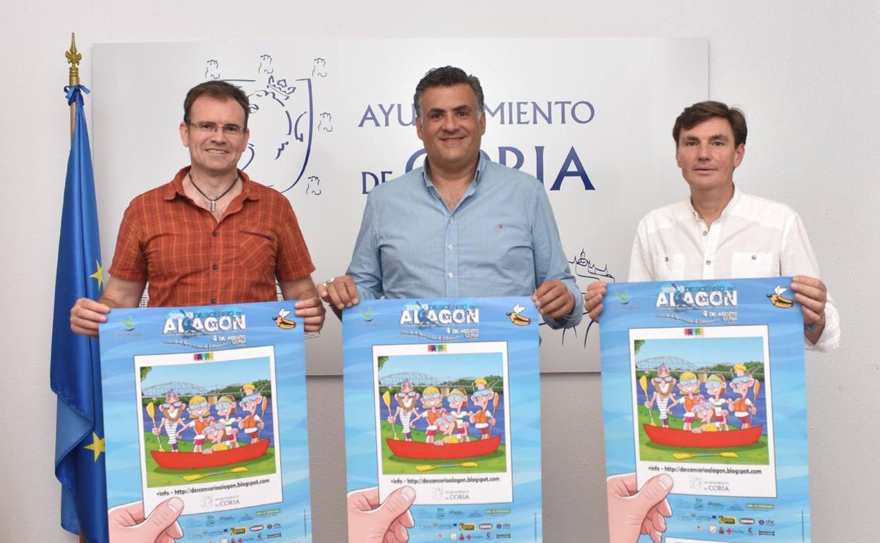 Presentación del Descenso en el Ayuntamiento cauriense