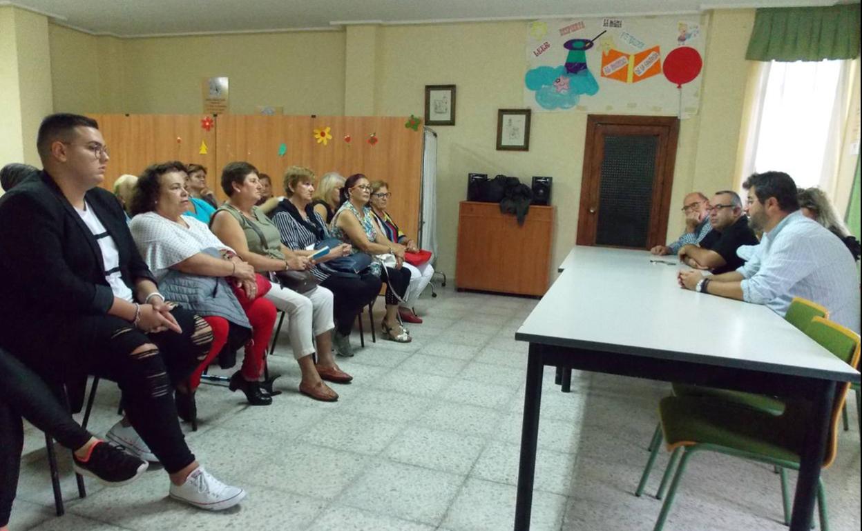 Momento de la clausura del taller