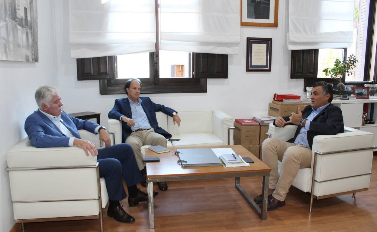 José Manuel García Ballestero se reúne con el director general y el presidente de Cetarsa