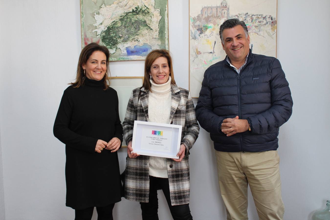 Churrería Sama gana el III Concurso de Terrazas 'Coria, siéntela'