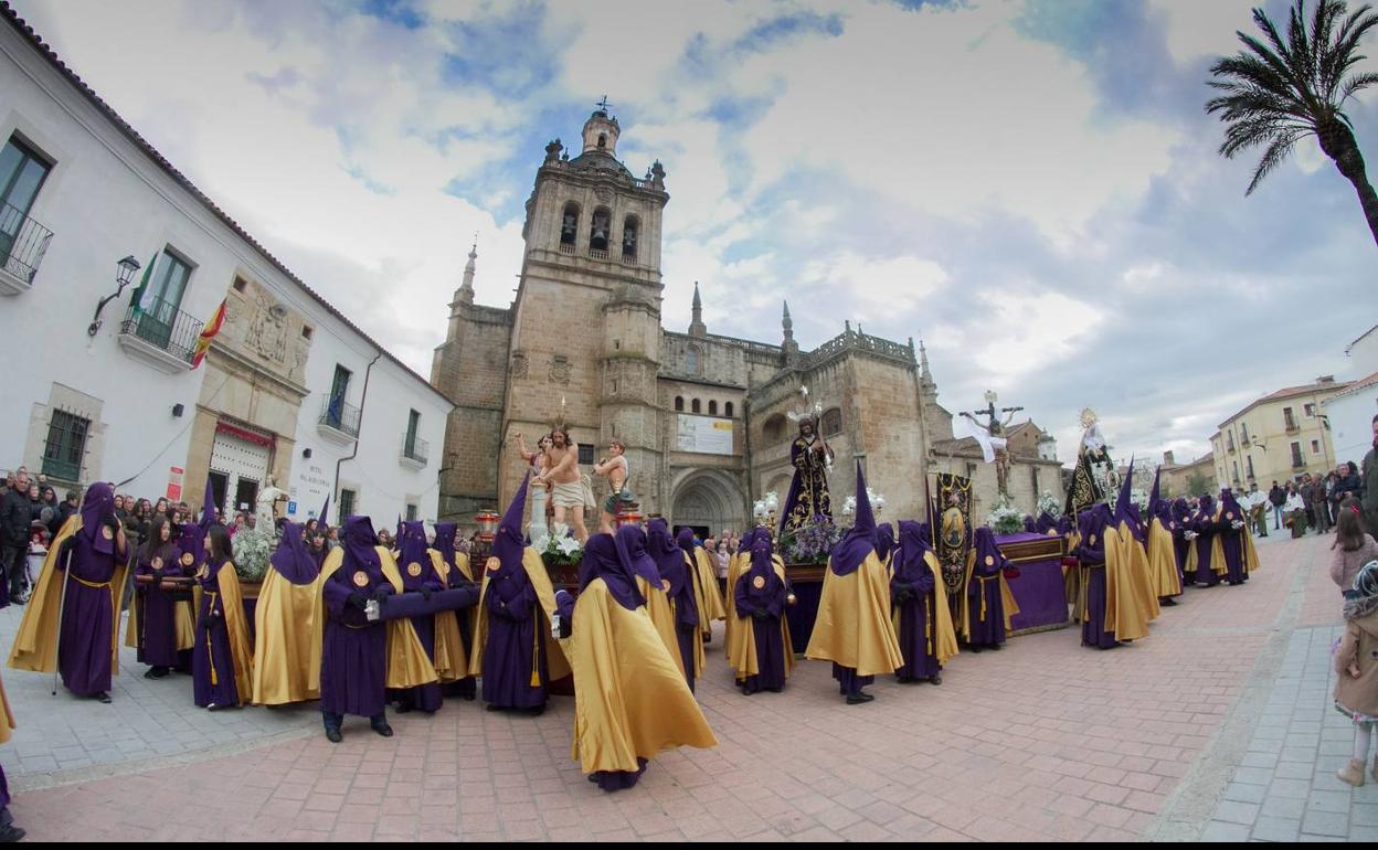 Procesión que tendría que haber salido de la Catedral hoy