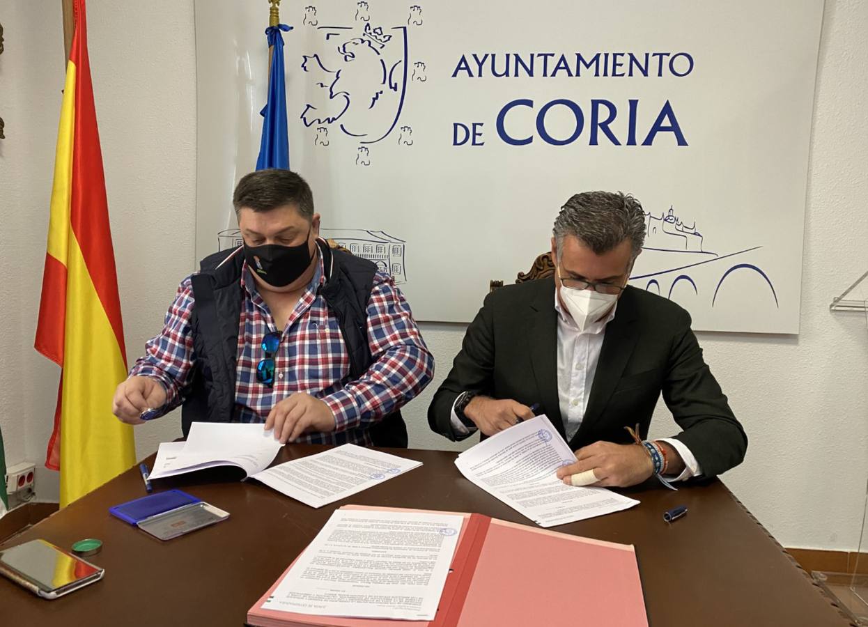 Firma del convenio
