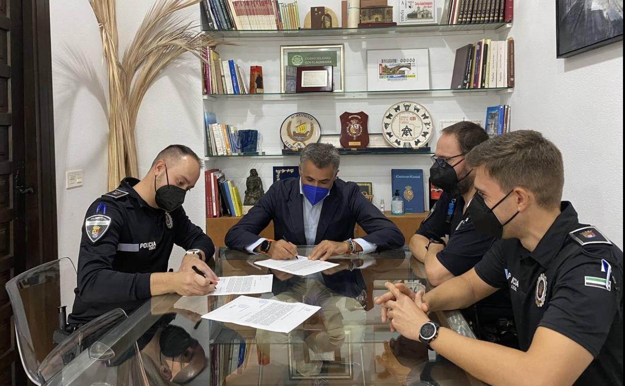 Toma de posesión del nuevo agente
