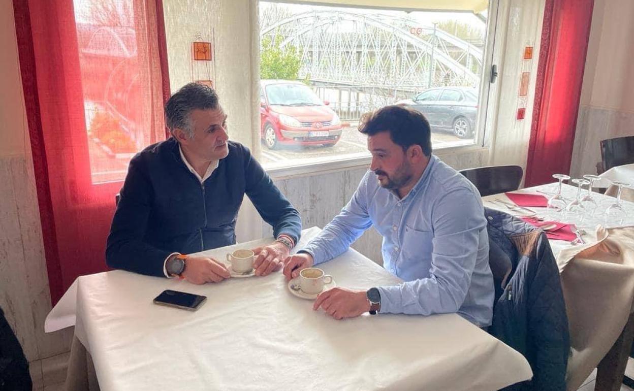 Reunión del Alcalde con el Presidente de ADESVAL