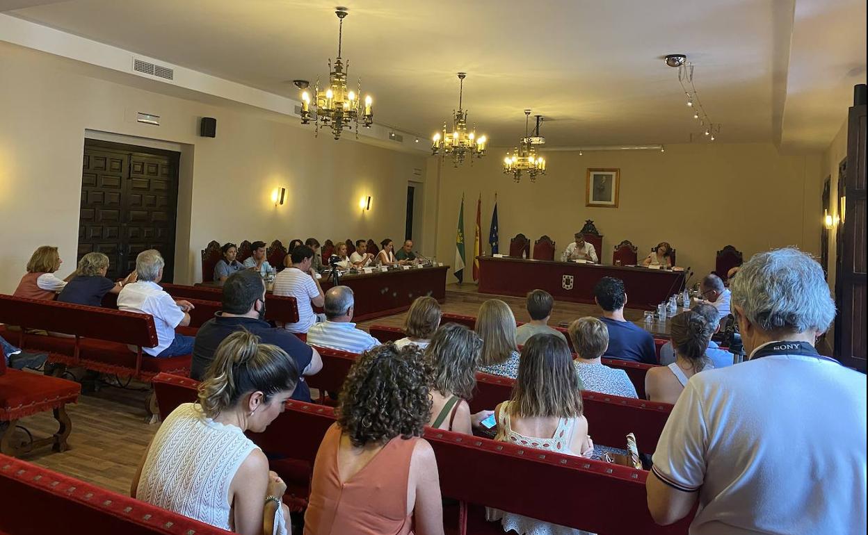 Pleno ordinario de julio