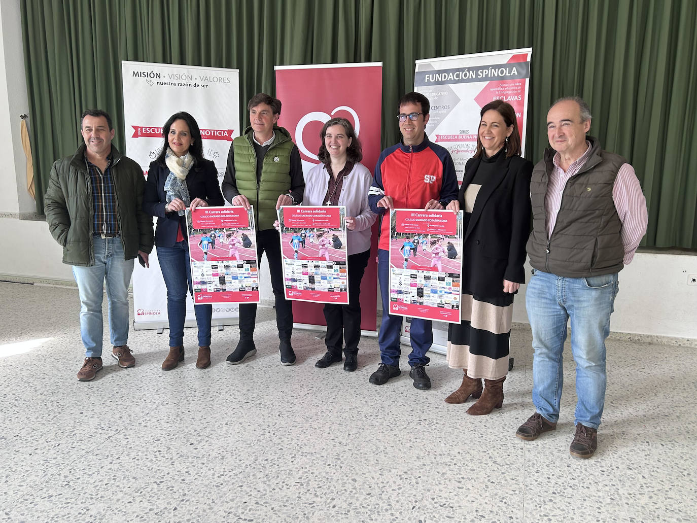 Acto de presentación de la III Carrera Solidaria.