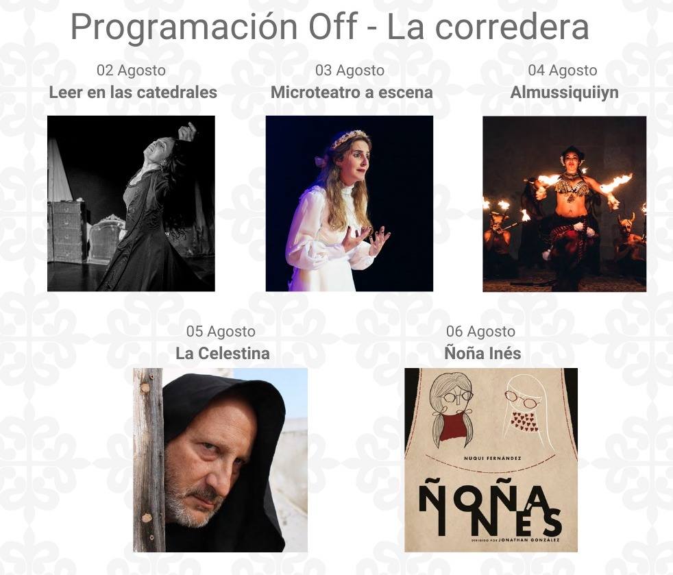 Programación del Festival