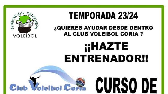 ¿Quieres ser entrenador de voleibol?