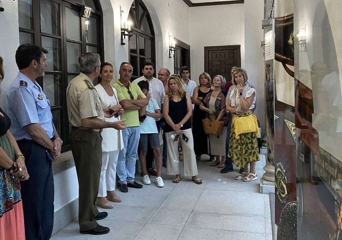 Inauguración de la exposición.