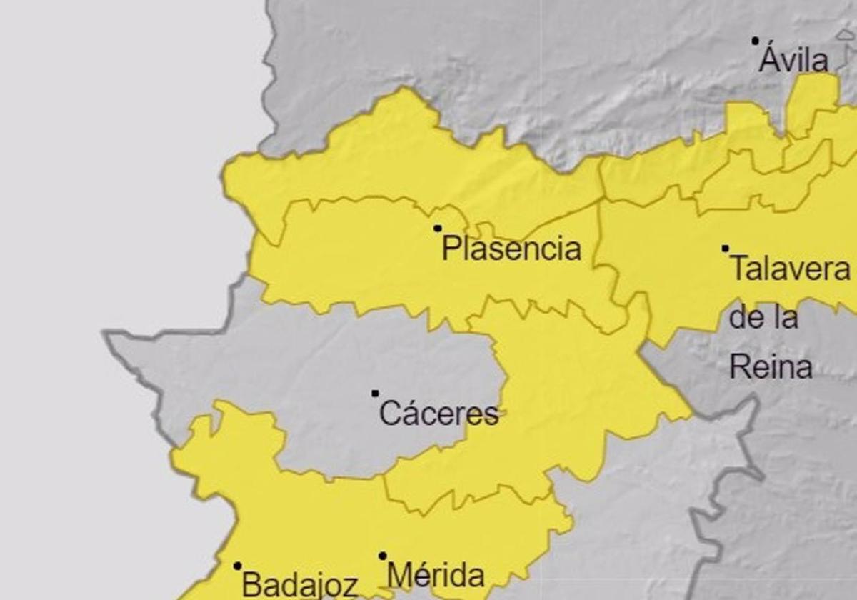 Mapa de alerta.
